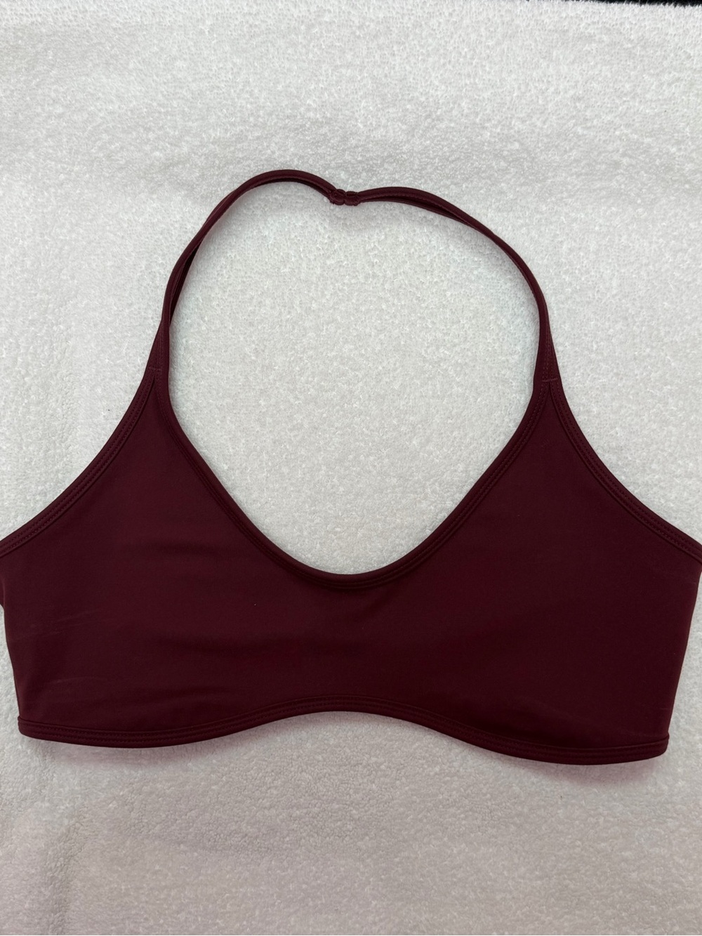CSB Serenity Soft Halter Contour Crop Wine